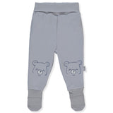 Șosete T3620 Gri ​​cu Ursuleț Gentleman 6-9M/74Cm