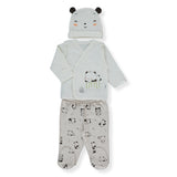 Z941 K-Kt 3H. Bej Hello Panda 0-1M/56Cm