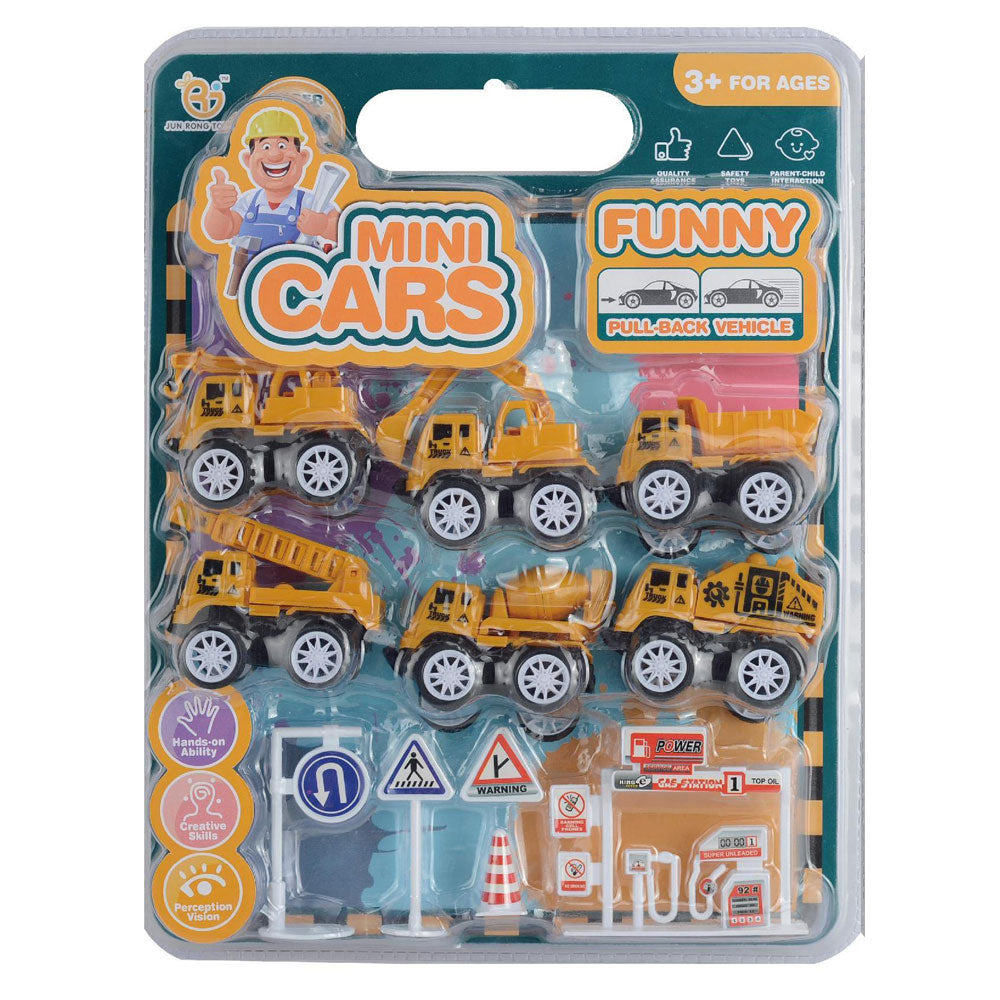 Строителни Средства Бензиностанция С Пътни Знаци - Играчки - Raya Toys - BebeMama