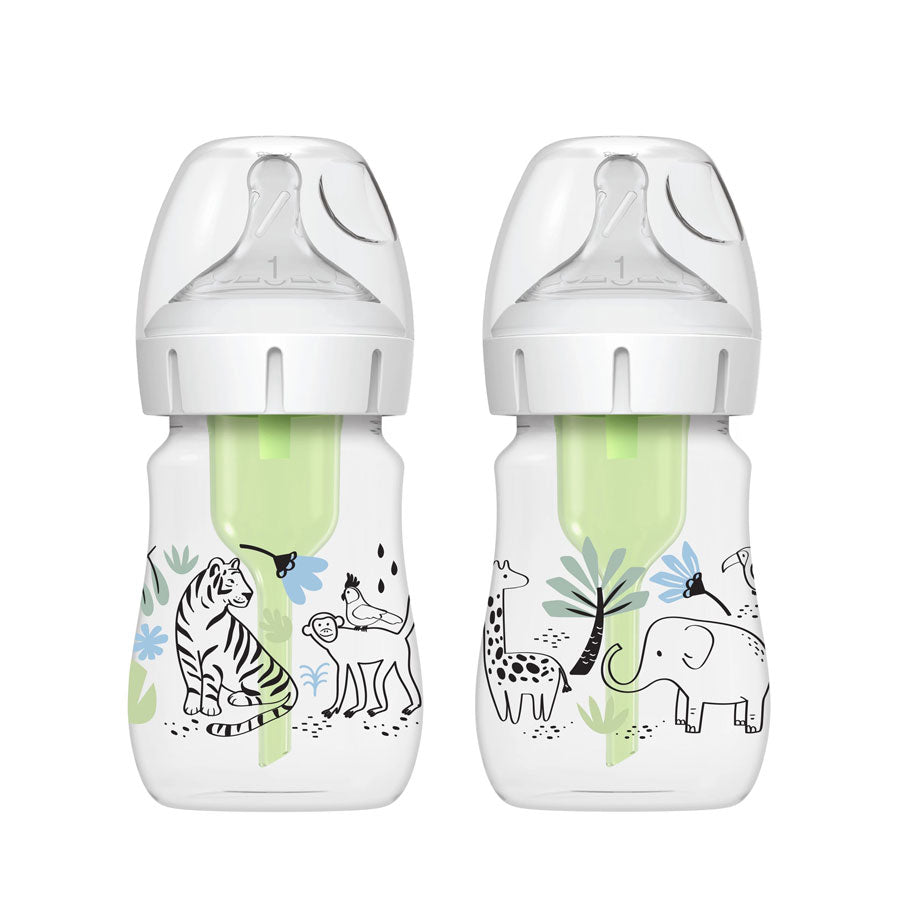 Opțiuni sticlă Wb52014+ 150 ml. Design junglă 2 br