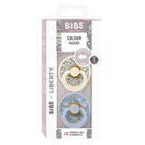 Биберони Liberty Eloise Dusty Blue Mix 618 М.2Бр - Залъгалки - Bibs - BebeMama