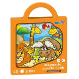 Магнитен Пъзел Парк С Животни 40 Части - Занимателни Играчки - Raya Toys - BebeMama