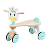 Bl-20112 Дървена Кракомобил Еднорог - Дървени Играчки - Raya toys - BebeMama