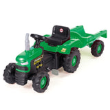 8053 Tractor cu pedale și remorcă Dolu Green