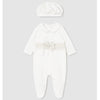 Pijamale cu beretă Off-White 1-2