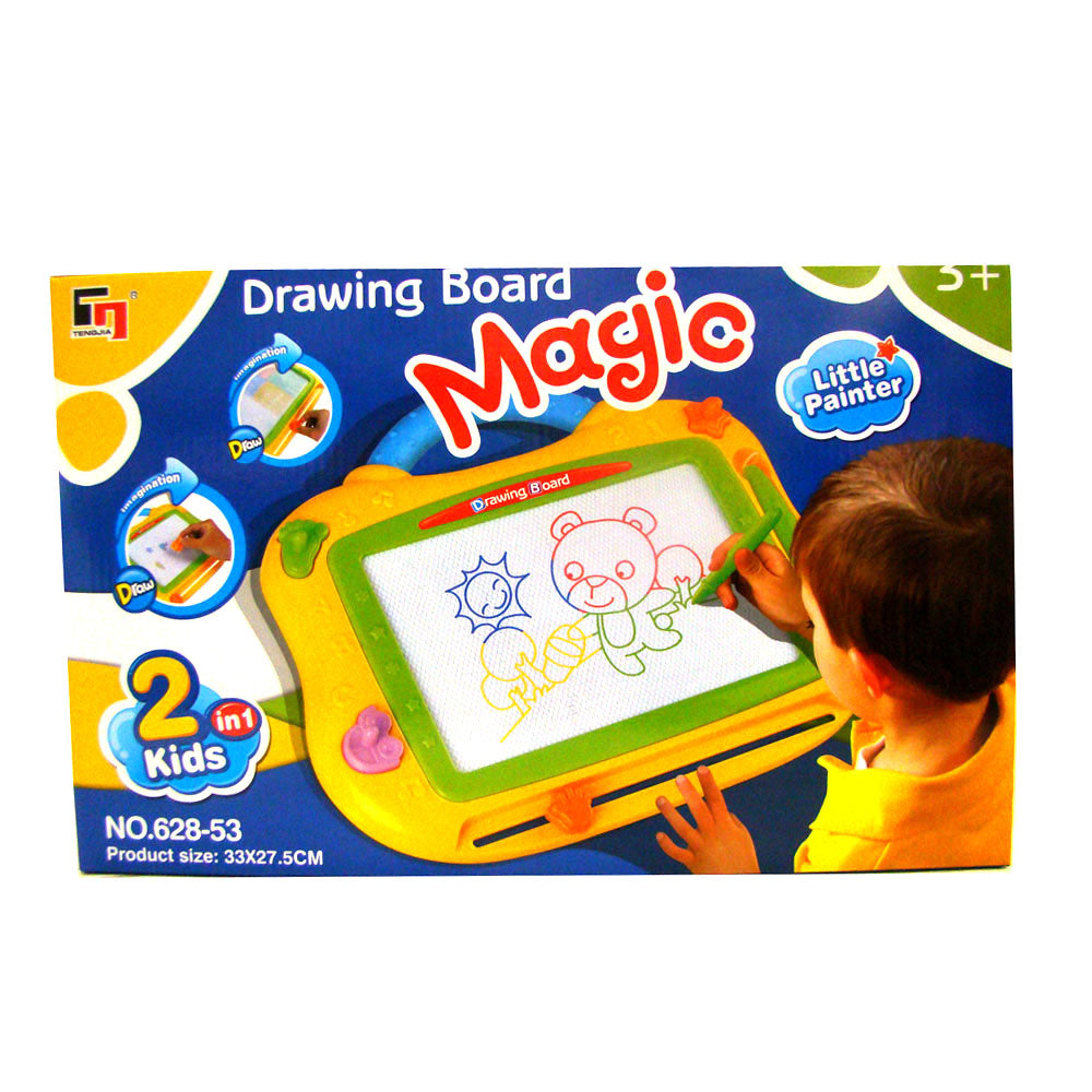 Tablă magică colorată galbenă