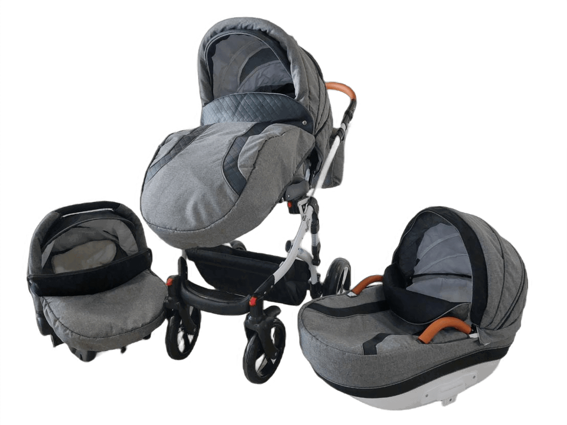 Gusio-Бебешка Количка 3В1 Carrera New --- BebeMama