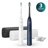 Комплект Електрически Четки 5500 Hx7119 01 Next Generation Кутия Бял И Син Philips Sonicare