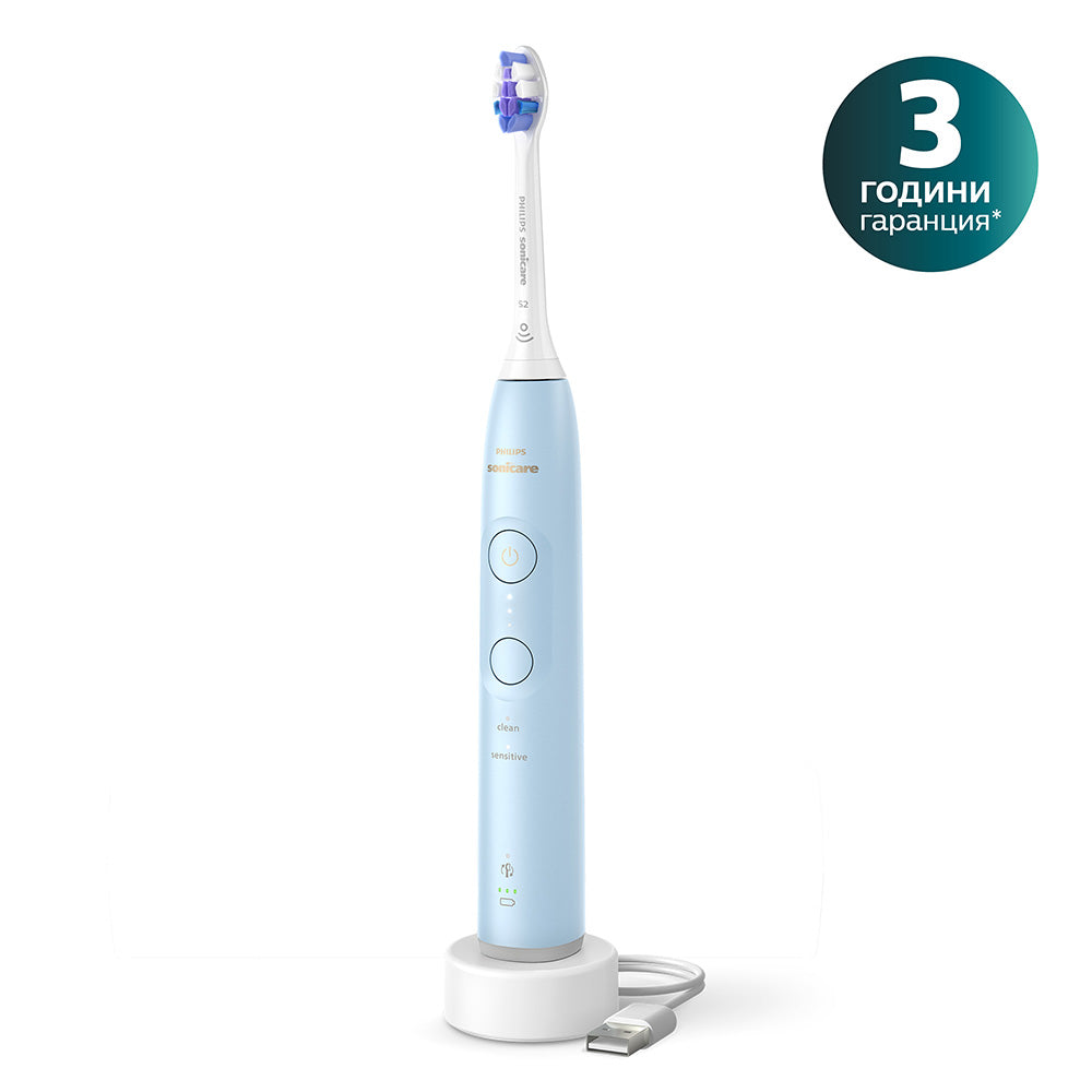 Електрическа Четка За Зъби 6100 Hx7406 01 Next Generation Син Philips Sonicare