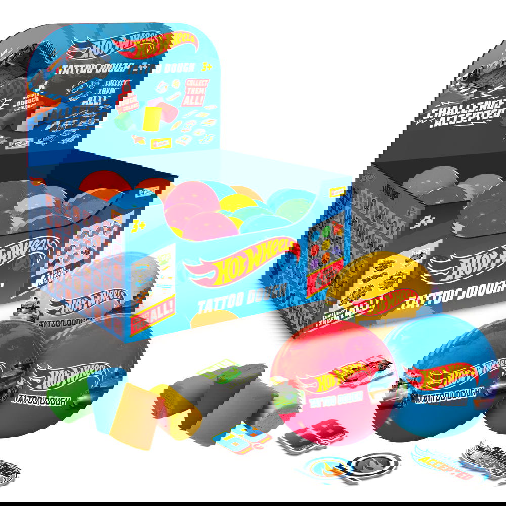 Hot Wheels Татуировки Оранж --- BebeMama