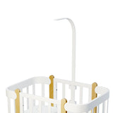 Стойка за Балдахин или Играчка за Трансформиращо Легло 5в1 Nika Бял Ingvart
