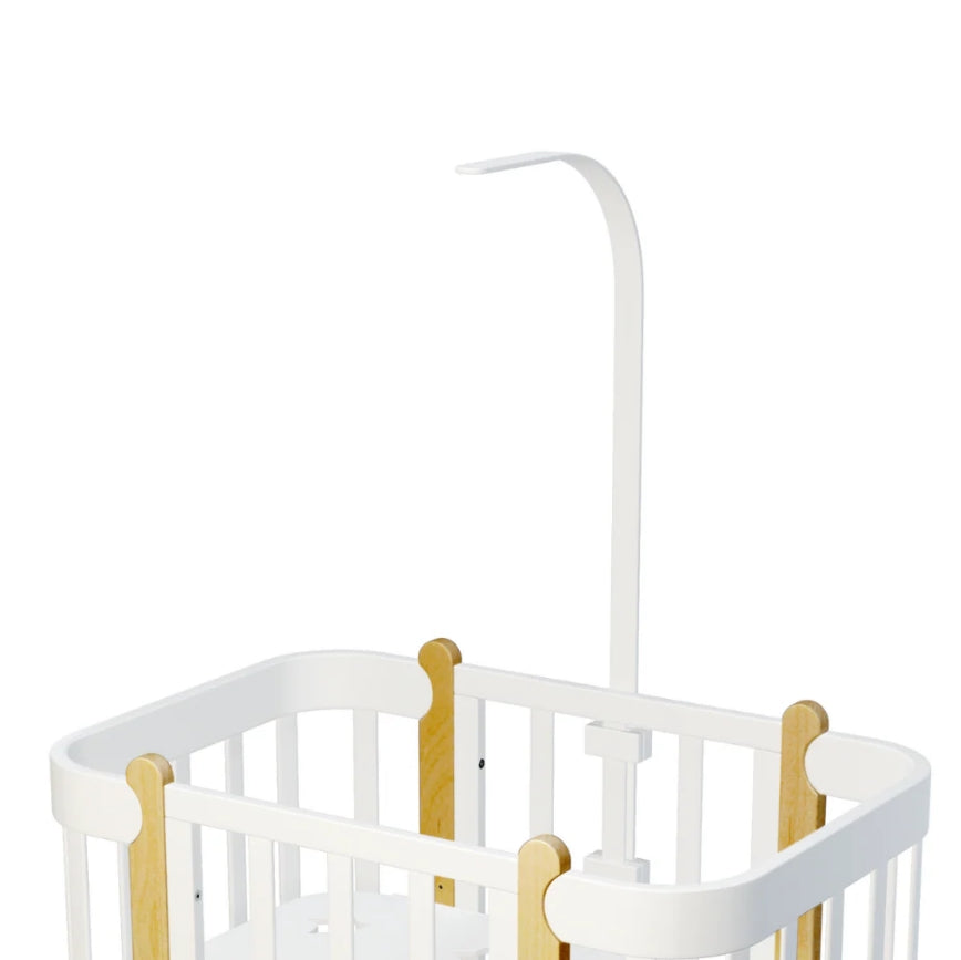 Стойка за Балдахин или Играчка за Трансформиращо Легло 5в1 Nika Бял Ingvart