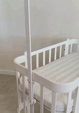 Стойка за Балдахин или Играчка за Трансформиращо Легло 5в1 Nika Бял Ingvart