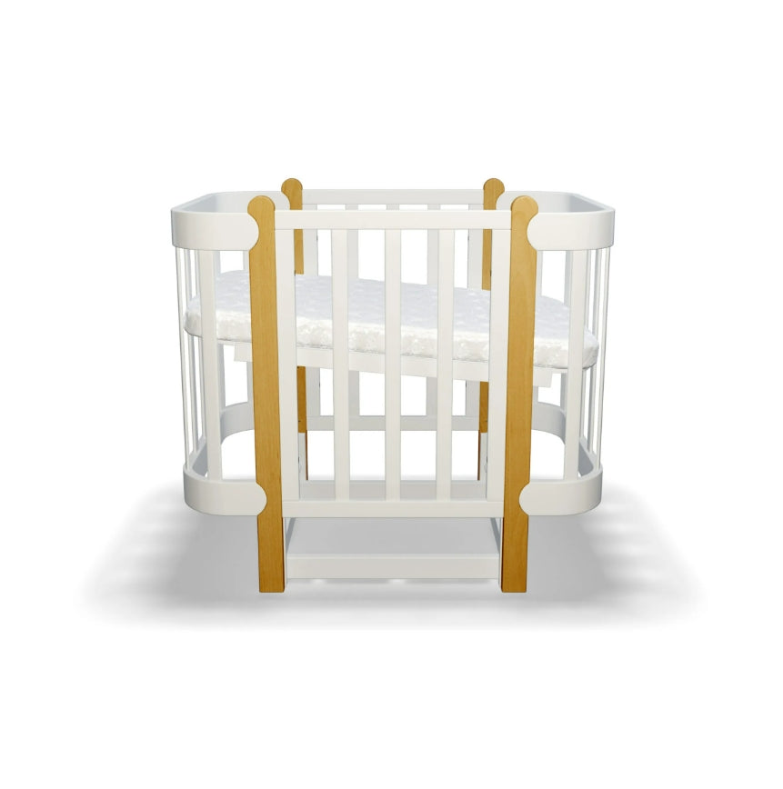 Люлеещ Механизъм за Трансформиращо Легло 5в1 Nika Бял Ingvart