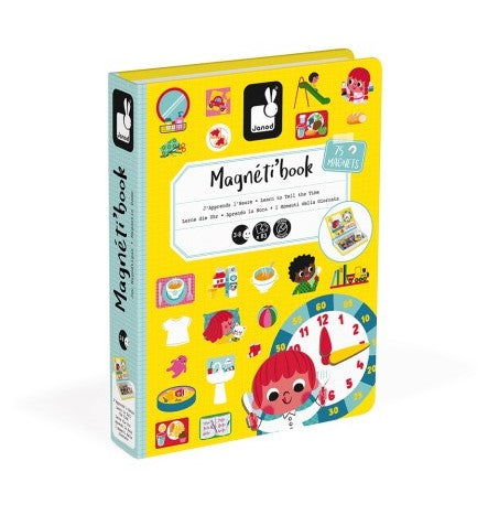 Janod Магнитна Книга - Часовник --- BebeMama