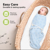 Антистрес Пелени За Повиване Organic 0-3 Месеца 3Бр Камиончета KeaBabies