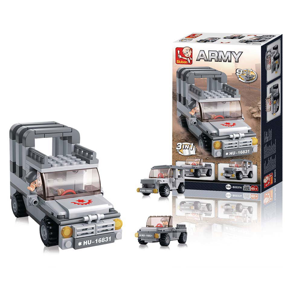 Kонстр. Армия 9 В 1 110Ч. Sluban --- BebeMama