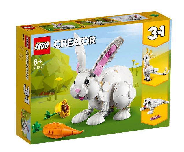 Lego® Creator 31133 - Бял Заек 3 В 1 -  -  - BebeMama