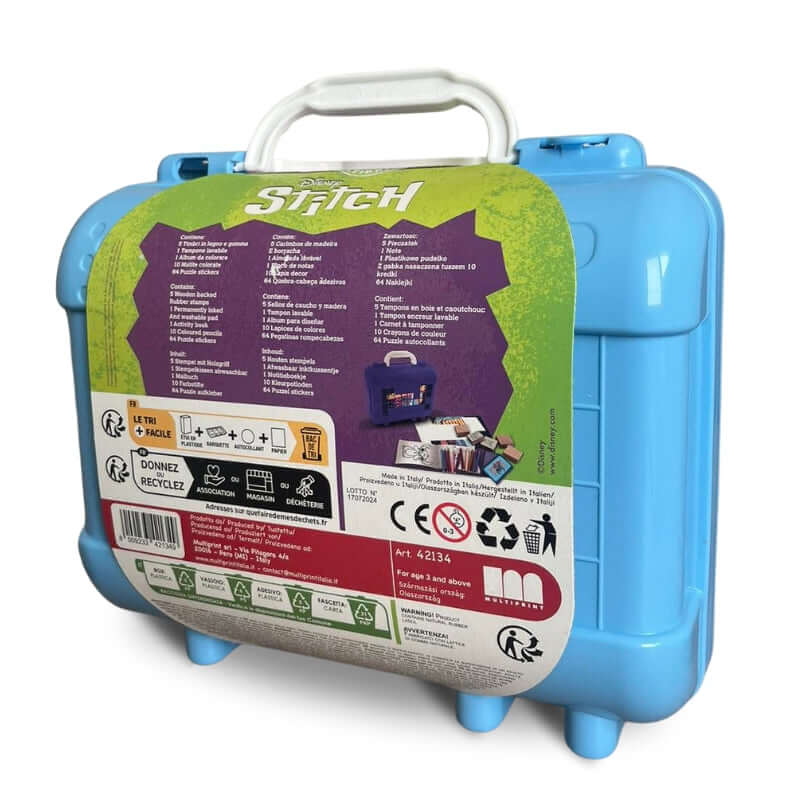Творческо Куфарче &Quot;Стич&Quot; С Аксесоари За Оцветяване И 5 Печата