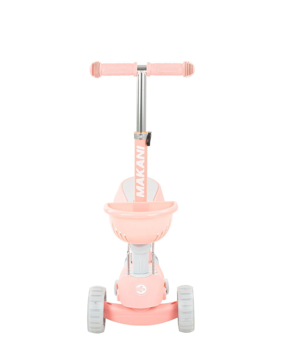 Makani Тротинетка Bonbon 3В1 Candy Pink --- BebeMama