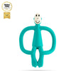 Matchstick Monkey Original Monkey Teething Toy Чесалка С Апликатор - Зелен --- BebeMama
