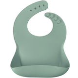 Minikoioi Basics-Bib Силиконов Лигавник С Джоб - River Зелен --- BebeMama