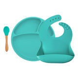 Minikoioi Blw Set Ii Бебешки Силиконов Комплект За Хранене - Aqua Зелен --- BebeMama
