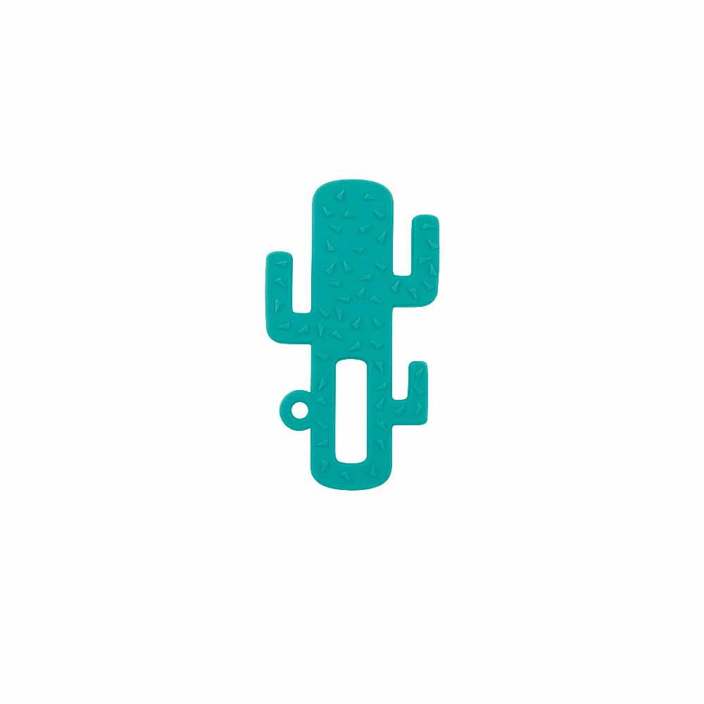 Minikoioi Cactus Силиконова Чесалка За Венци - Aqua Зелен --- BebeMama