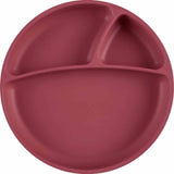 Minikoioi Portions Силиконова Чиния С Вакуум - Rose --- BebeMama
