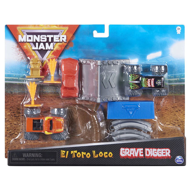 Monster Jam Value Stunt Set 1:70 --- BebeMama