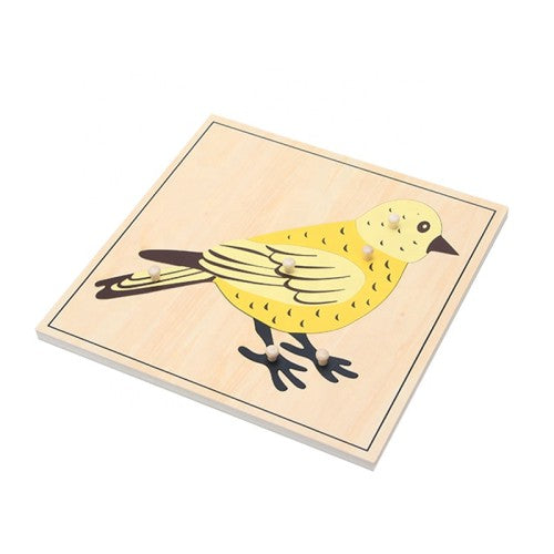 Дървен Пъзел С Животни - Птичка