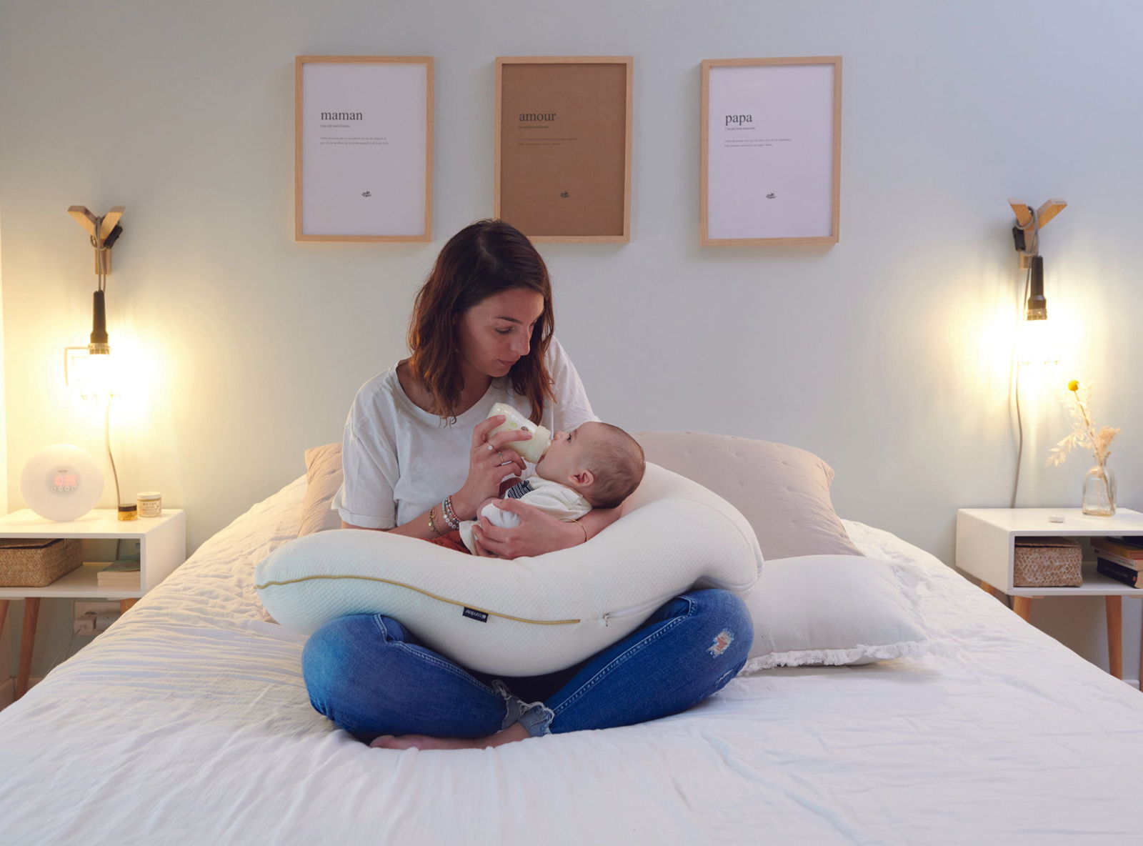 Multirelax Органична Възглавница За Майчинство И Кърмене 3В1 Candide --- BebeMama