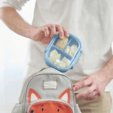 Food Box Nuvita Kiddiekit 490Ml, Albastru Pudră Prânz