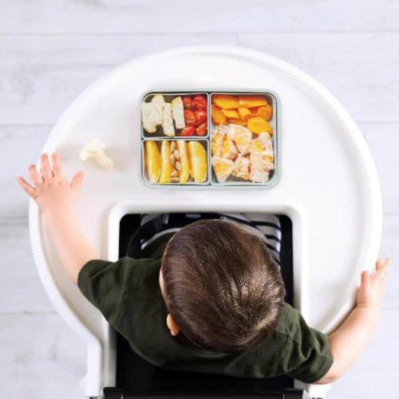 Cutie alimentară Nuvita Kiddiekit 950 ml, verde salvie