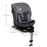 Столче За Кола Kinderkraft I-360 I-Size, Grey