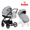 Carucior pentru copii Buba Zaza 2 2В1, 625 Gri Cald
