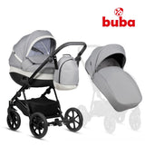 Carucior pentru copii Buba Zaza 2 2В1, 625 Gri Cald