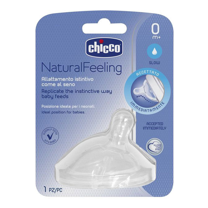 Natural Feeling Биберон За Шише 0+ --- BebeMama