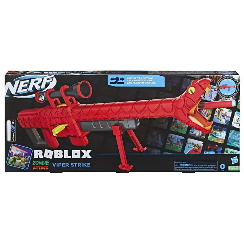 Nerf Бластер Roblox - Zombie Attack Viper Strike --- BebeMama