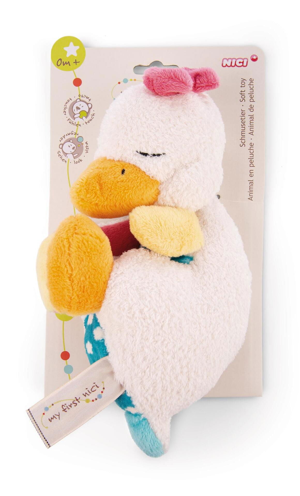 Nici Мека Играчка 0+ Мес. Спящата Гъска Гитти 23 См. --- BebeMama