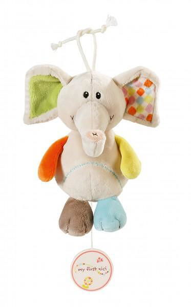 Nici Музикална Играчка Слонът Дънди 18 См. 0+ Месеца --- BebeMama
