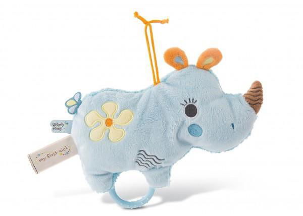 Nici Музикална Играчка Носорогът Мануфи 20 См. 0+ Месеца --- BebeMama