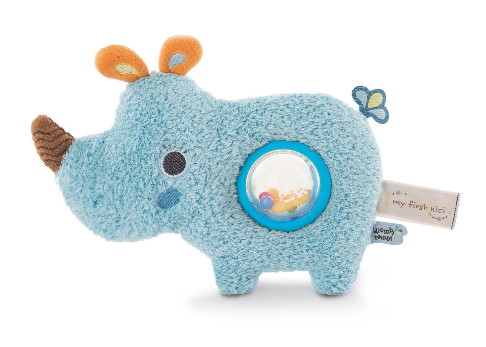 Nici Активна Играчка 2D Носорогът Мануфи 20 См. 3+Мес. --- BebeMama