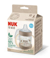 Nuk For Nature Шише За Сок Рр Temperature Control 150Мл. Със Силиконов Накрайник 6+Мес. Крем --- BebeMama