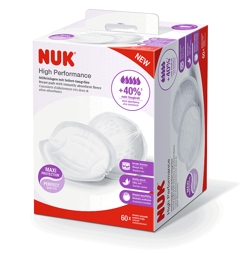 Nuk Подплънки За Кърмачка Hihg Performance 60Бр. --- BebeMama