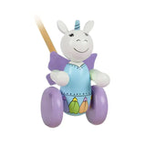 Împingător din lemn „Unicorn” - Animale