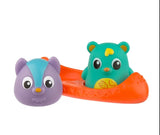 Canoe de baie Playgro cu senzor termic și lumini, 6 luni+