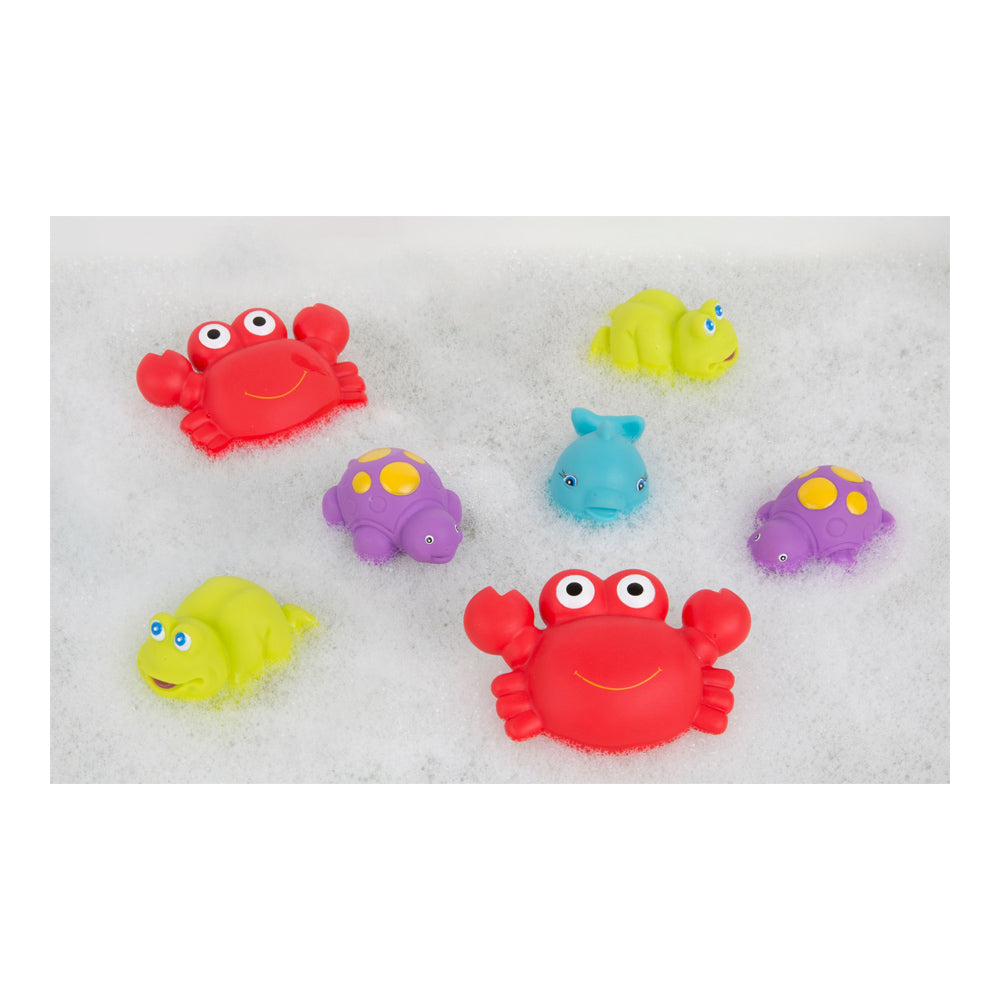 Играчки За Баня Морски Животни (7 Бр. Оп.), 6м+, Момче Playgro