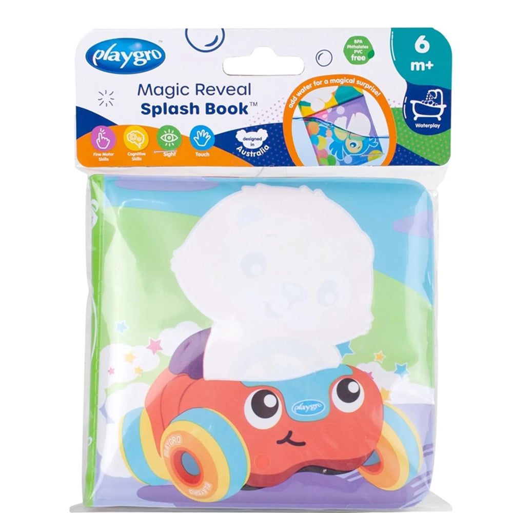Книжка За Баня С Магическо Оцветяване Във Вода 6м+ Playgro