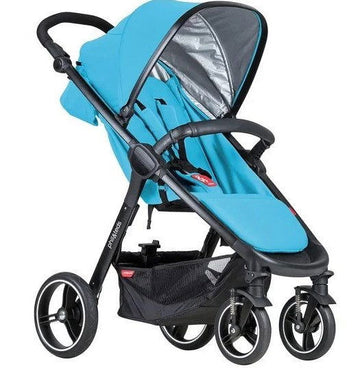 Phil&Teds Количка Pt Smart V3 Sky - Синя -  -  - BebeMama